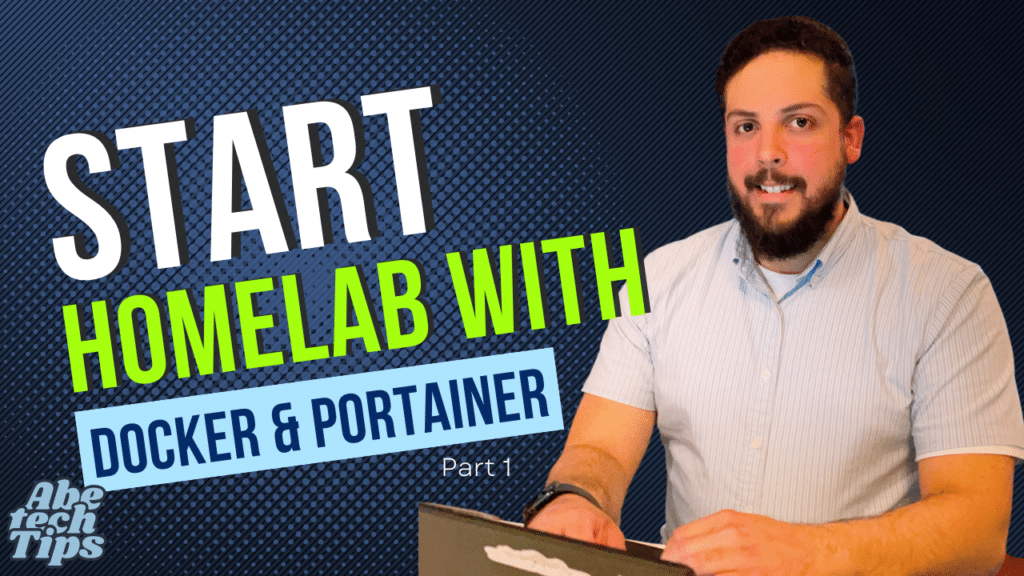 Start your homelab journey using docker